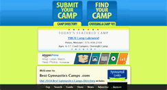 Desktop Screenshot of bestgymnasticscamps.com